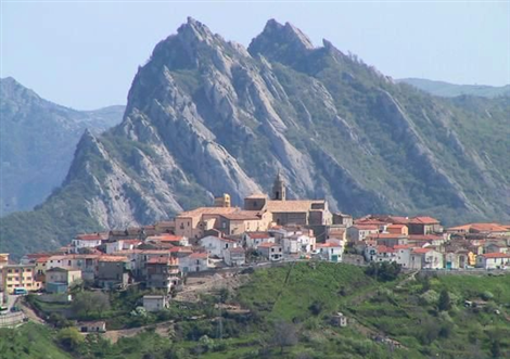 Panoramica di Albano di Lucania